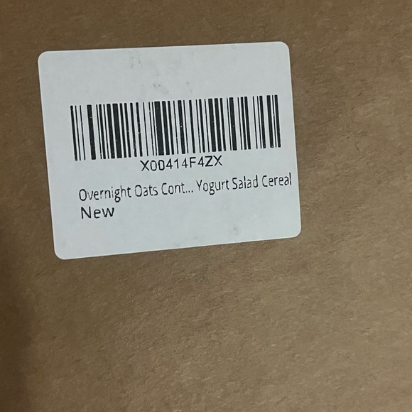 Set of 4 glass jars each with bamboo top and spoon. - Picture 5 of 11